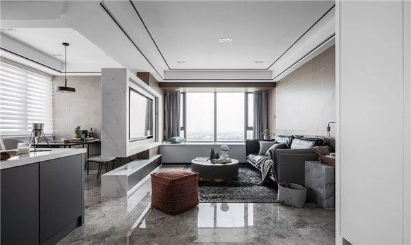 客廳隔斷常見的幾種方法，附客廳隔斷效果圖