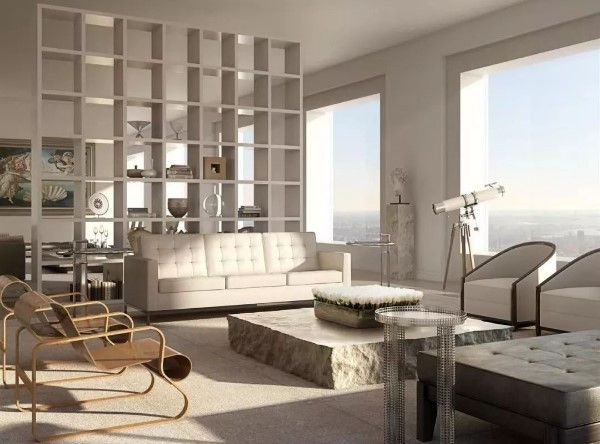 客廳隔斷常見的幾種方法，附客廳隔斷效果圖