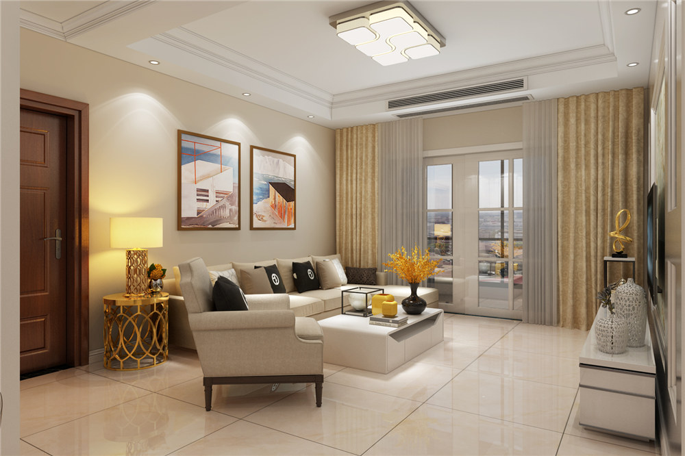 龍湖九里晴川-現(xiàn)代簡約-臥室設計效果圖