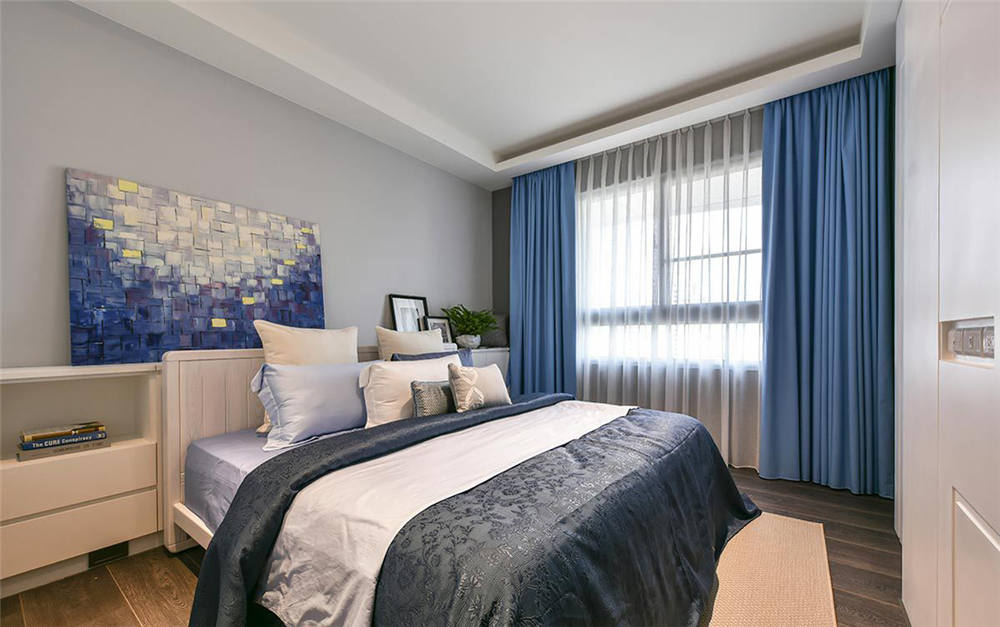 龍湖九里晴川-現(xiàn)代簡約-臥室設(shè)計(jì)效果圖