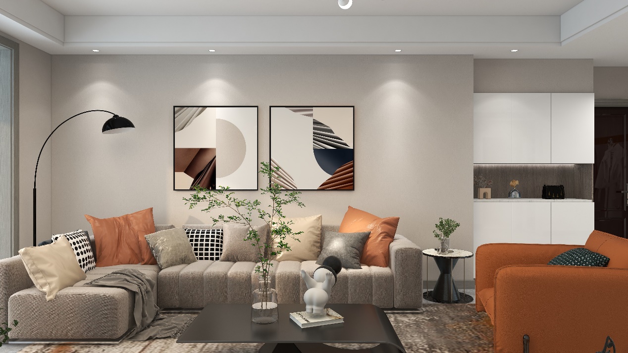 龍湖九里晴川-現(xiàn)代簡約-臥室設(shè)計效果圖