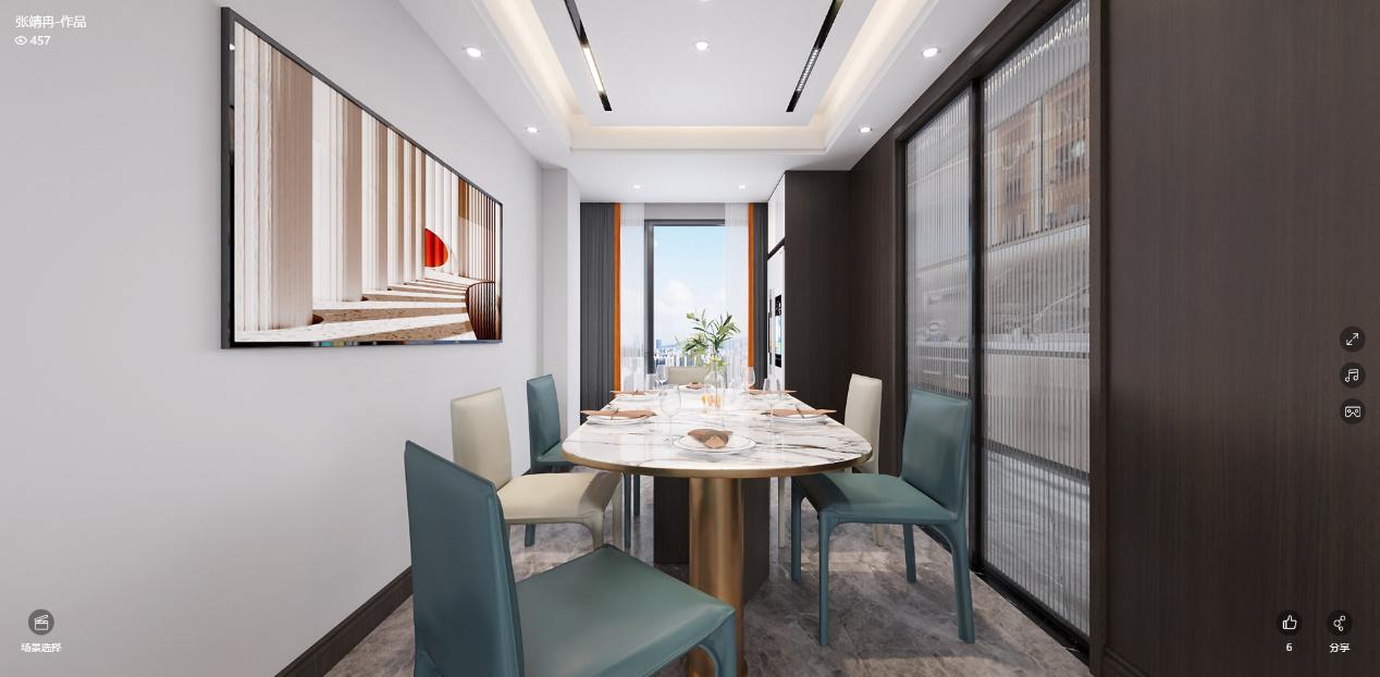 龍湖九里晴川-現(xiàn)代簡約-臥室設(shè)計(jì)效果圖