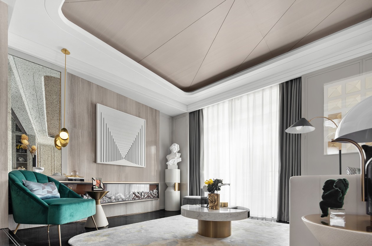 龍湖九里晴川-現(xiàn)代簡約-臥室設計效果圖